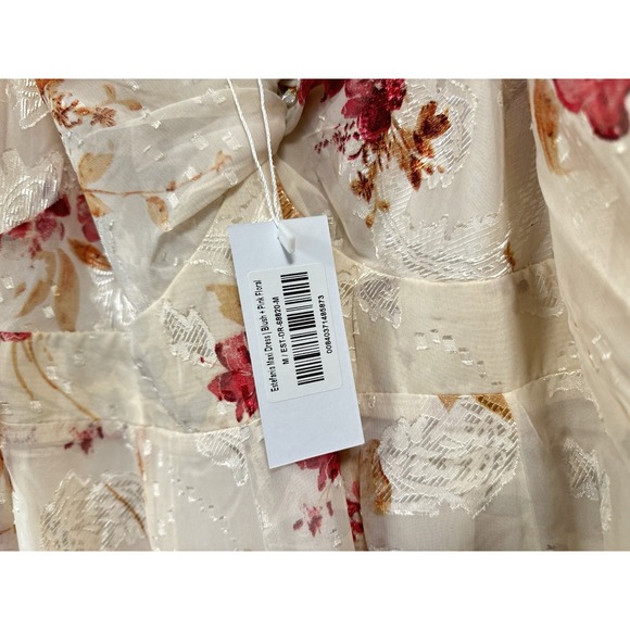 Baltic‎ Born Estefania Maxi Dress in Blush + Pink Floral Medium New With Tags - Picture 6 of 8